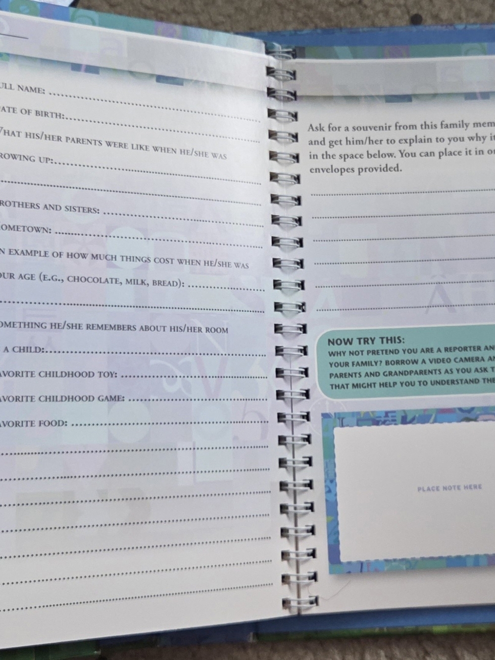 Family History Kit - Include CD With Templates - Picture 5 of 6